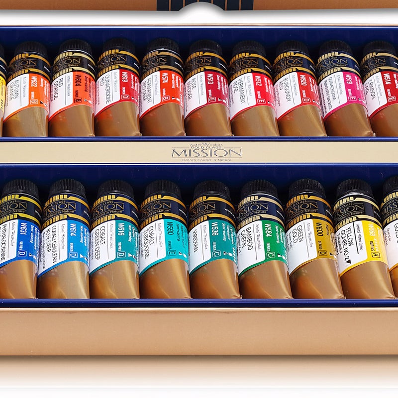 Mijello Mission Gold Class Pure Pigment Water Color MWC-1534P, 15ml 34 Colors - Image 2